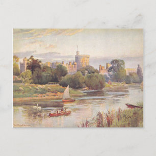 Windsor Castle and River Thames 1910 Briefkaart