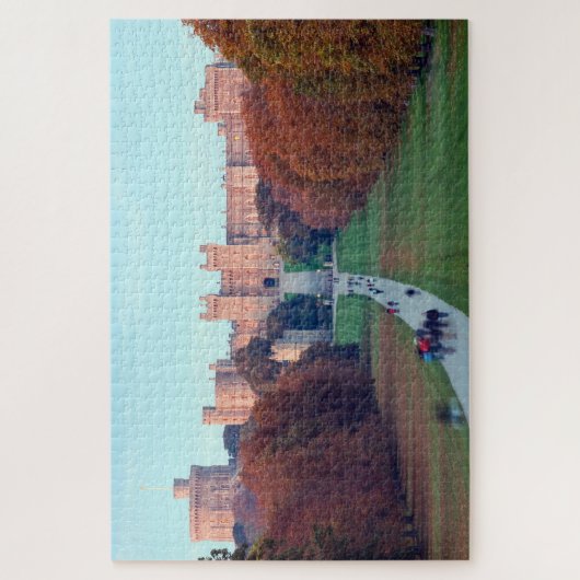 Windsor Castle, bekeken vanuit Long Walk Windsor U Legpuzzel (Verticaal)