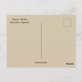 Windsor Castle Berkshire England Briefkaart (Achterkant)