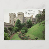 Windsor Castle Berkshire England Briefkaart (Voorkant)