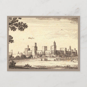 Windsor Castle - Berkshire - Vintage Briefkaart