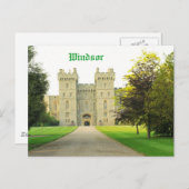 Windsor Castle Briefkaart (Voorkant / Achterkant)
