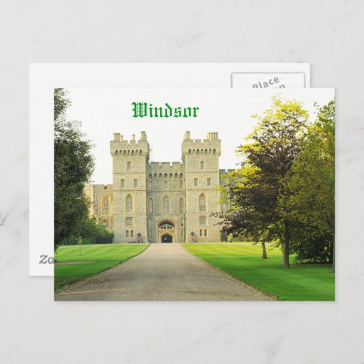 Windsor Castle Briefkaart (Voorkant / Achterkant)