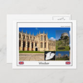 Windsor Castle Briefkaart (Voorkant / Achterkant)