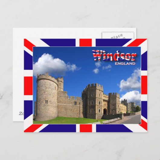 Windsor Castle Briefkaart (Voorkant / Achterkant)