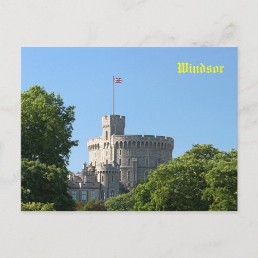 Windsor Castle Briefkaart (Voorkant)