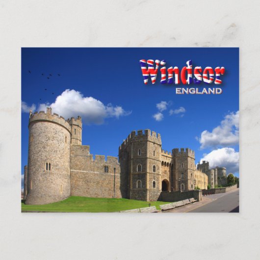 Windsor Castle Briefkaart (Voorkant)