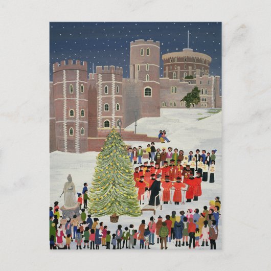Windsor Castle Carol Concert 1989 Briefkaart (Voorkant)