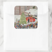 Windsor Castle Carol Concert 1989 Vierkante Sticker (Tas)