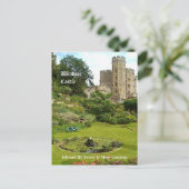 Windsor Castle - Edward III Tower & Moat Garden Briefkaart (Staand voorkant)