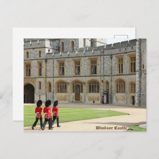 Windsor Castle England Briefkaart (Voorkant / Achterkant)
