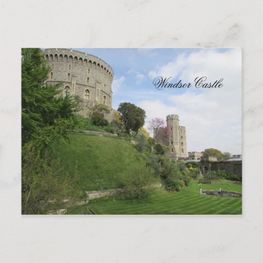 Windsor Castle England Vakantie Briefkaart Reizen (Voorkant)