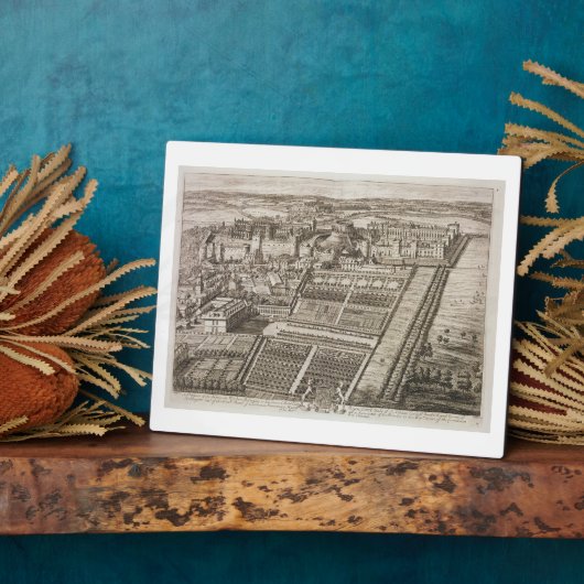 Windsor Castle, gegraveerd door Johannes Kip (c.16 Fotoplaat (Zijkant)