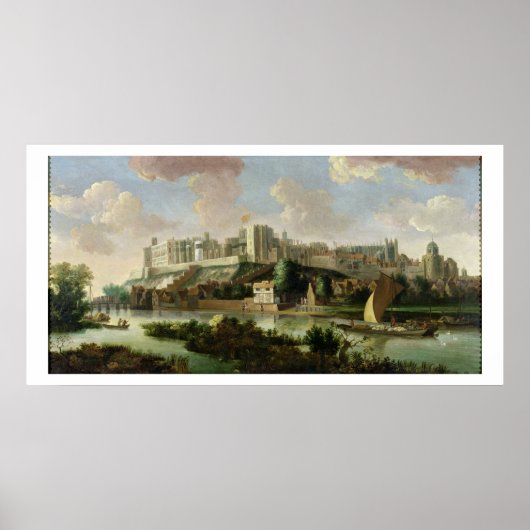 Windsor Castle, gezien vanuit de Thames, c.1700 (o Poster (Voorkant)