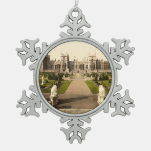 Windsor Castle I, Berkshire, Engeland Tin Sneeuwvlok Ornament