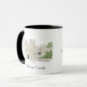 Windsor Castle Iconic Landmark Illustration Mok (Voorkant links)
