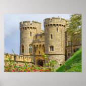 Windsor castle in lente poster (Voorkant)