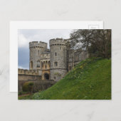 Windsor Castle in Windsor, Engeland Briefkaart (Voorkant / Achterkant)