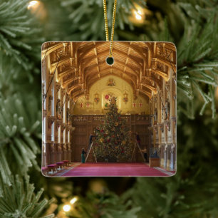 Windsor Castle-kerstboom Keramisch Ornament