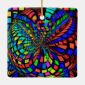 Windsor Castle-kerstboom Keramisch Ornament (Achterkant)