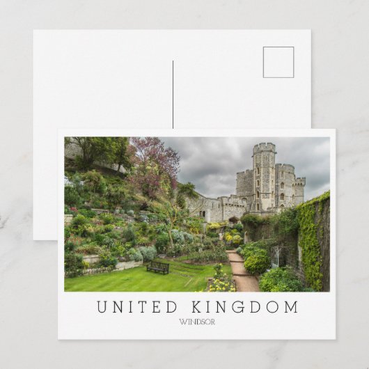 Windsor castle, Londen, Engeland Briefkaart (Voorkant / Achterkant)
