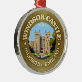 Windsor Castle Metalen Ornament (Rechts)