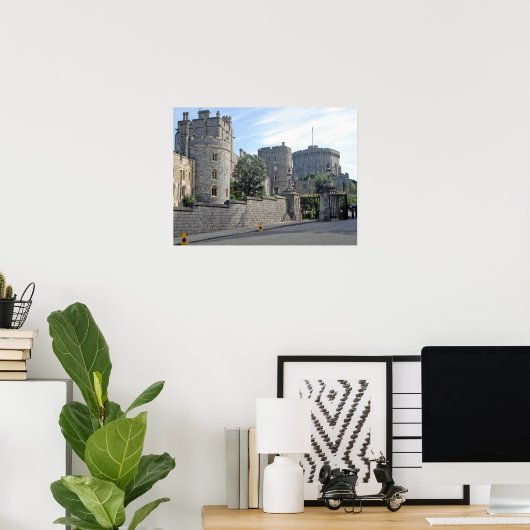 Windsor Castle Poster (Thuiskantoor)