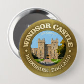 Windsor Castle Ronde Button 4,0 Cm (Voorkant /achterkant)