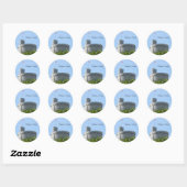 Windsor Castle Ronde Sticker (Vel)
