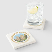 Windsor Castle Stenen Onderzetter (Zijkant)