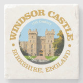 Windsor Castle Stenen Onderzetter (Voorkant)