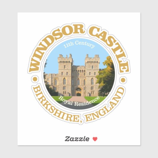 Windsor Castle Sticker (Vel)
