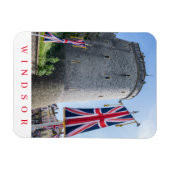 Windsor Castle toren koelkastmagneet Magneet (Horizontaal)