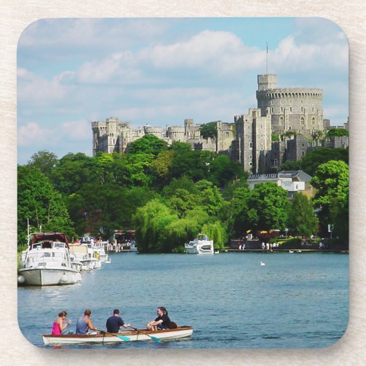 Windsor Castle uit de Theems Onderzetter (Voorkant)