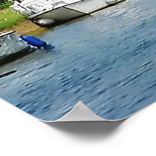 Windsor Castle uit Thames Poster (Hoek)