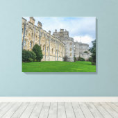 Windsor Castle uitzicht canvas print (Insitu (Houten vloer))