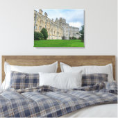 Windsor Castle uitzicht canvas print (Insitu (Slaapkamer))