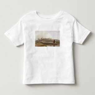 Windsor Castle van de rivier de Meadow op de Theem Kinder Shirts