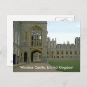 Windsor Castle, Verenigd Koninkrijk Briefkaart (Voorkant / Achterkant)