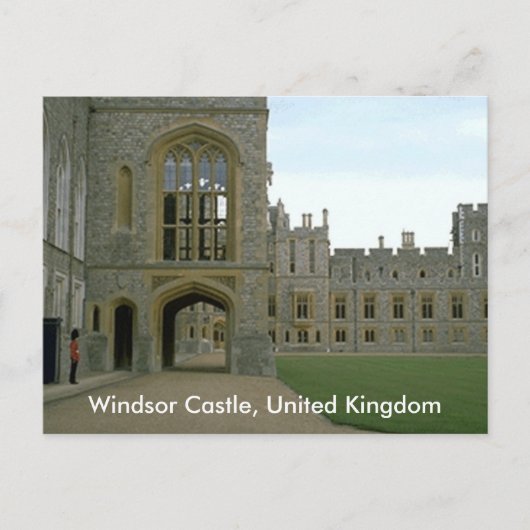 Windsor Castle, Verenigd Koninkrijk Briefkaart (Voorkant)
