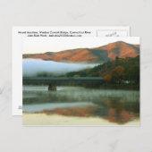 Windsor Cornish Bridge Mount Ascutney Sunrise Briefkaart (Voorkant / Achterkant)