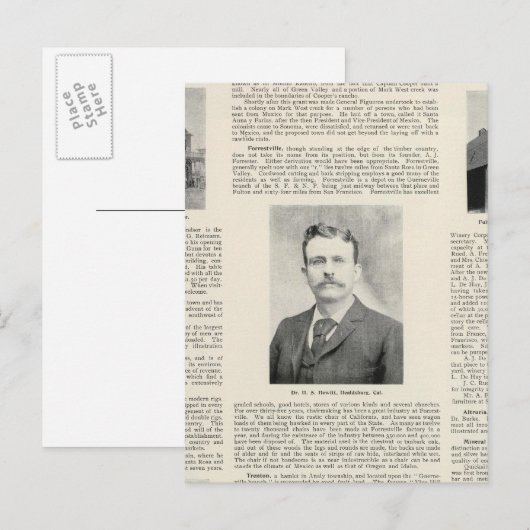 Windsor, Fulton, Californië Briefkaart (Voorkant / Achterkant)