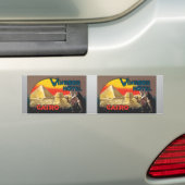Windsor Hotel Caïro, Vintage Bumpersticker (Op auto)