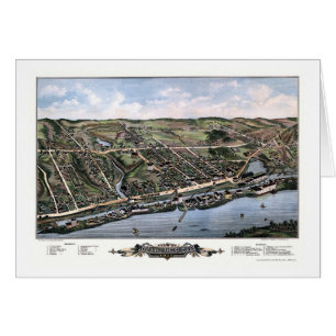 Windsor Locks, CT Panorama - 1877