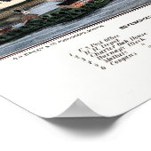 Windsor Locks, CT Panorama - 1877 Poster (Hoek)