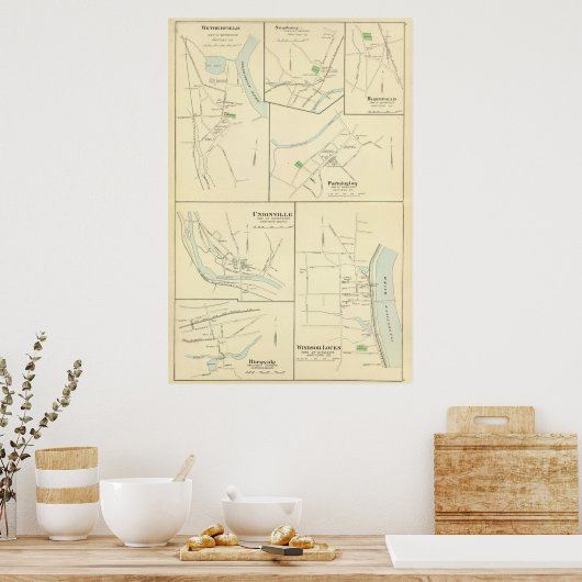 Windsor Locks Poster (Keuken)