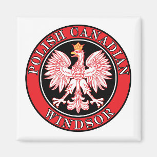 Windsor Poland Canadian Eagle Magneet