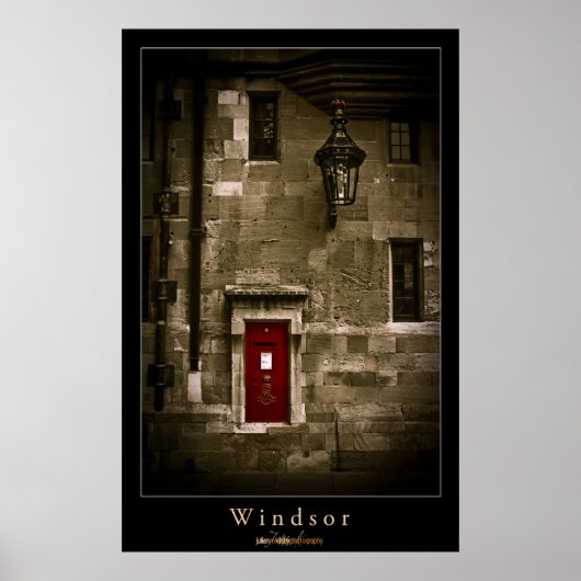 Windsor Postbox Poster (Voorkant)