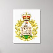 Windsor Royal Coat of Arms Canvas Afdruk (Voorkant)