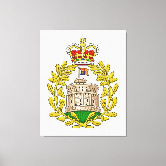 Windsor Royal Coat of Arms Canvas Afdruk (Voorkant)